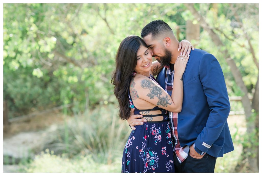 Southern California photographer - cuddly couple