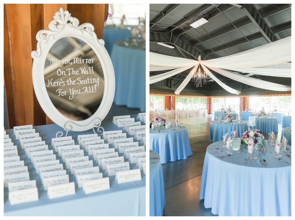 Park Place Events Wedding - Disney themed welcome cards