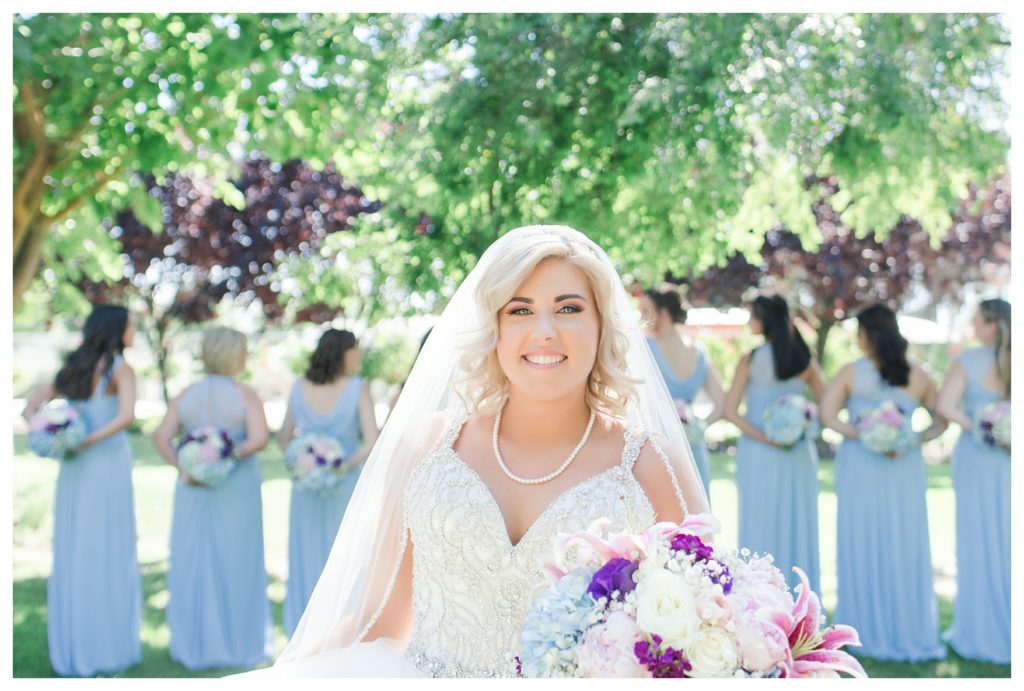Park Place Events Wedding - beautiful and happy bride
