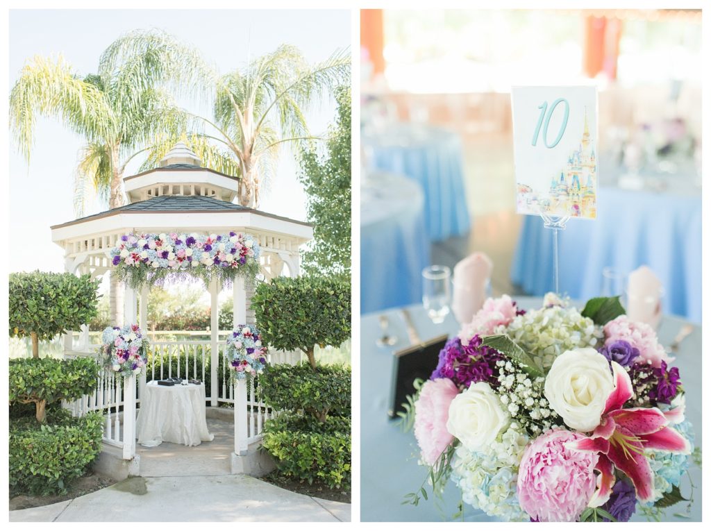 Park Place Events Wedding - beautiful gazebo with flowers